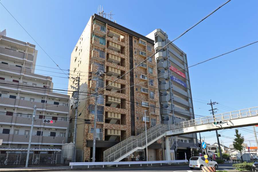グリーンパーク小田井の外観（北東側から）