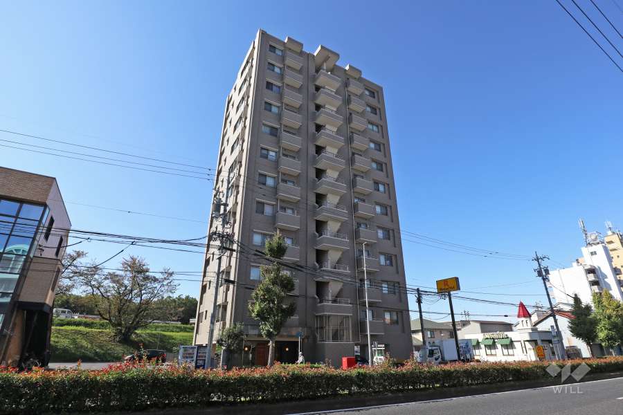 ラヴィル庄内緑地公園の外観（北東側から）