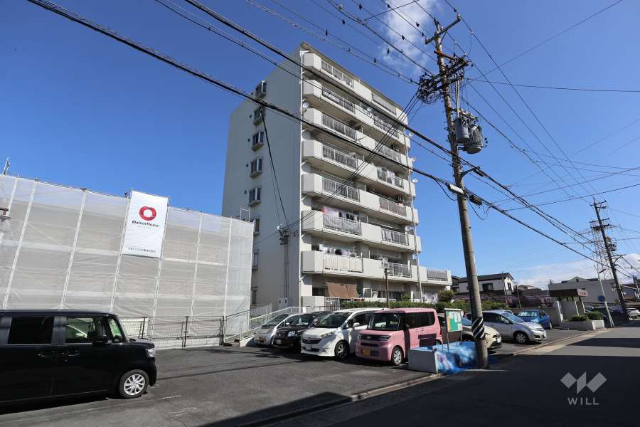 ユーハウス上堀越の外観（南西側から）