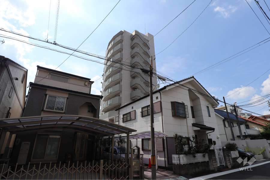 コンセール浄心の外観（北東側から）