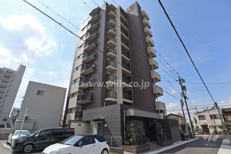 ファミリアーレ浄心レジデンスの外観（北東側から）