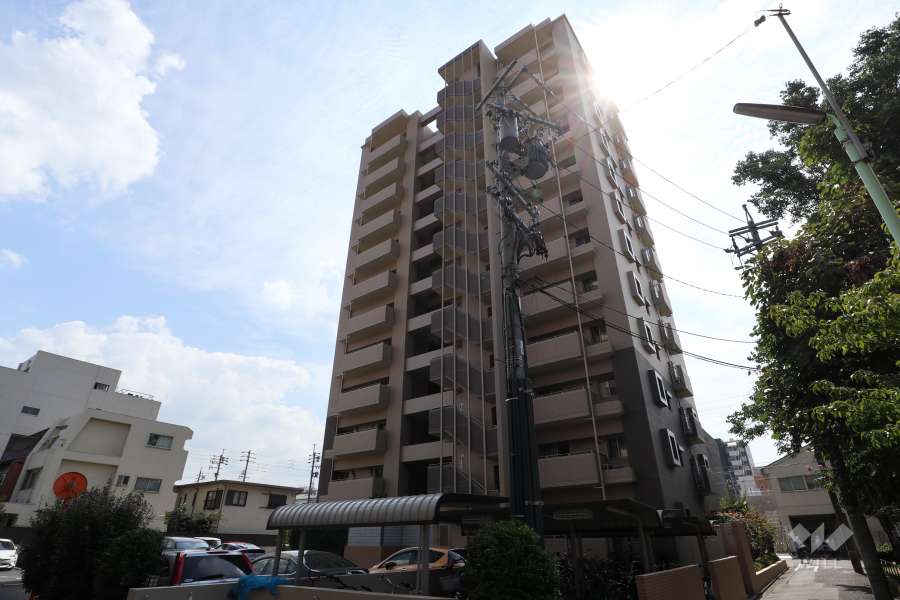 パークホームズ浄心スカイビューステージの外観（北西側から）