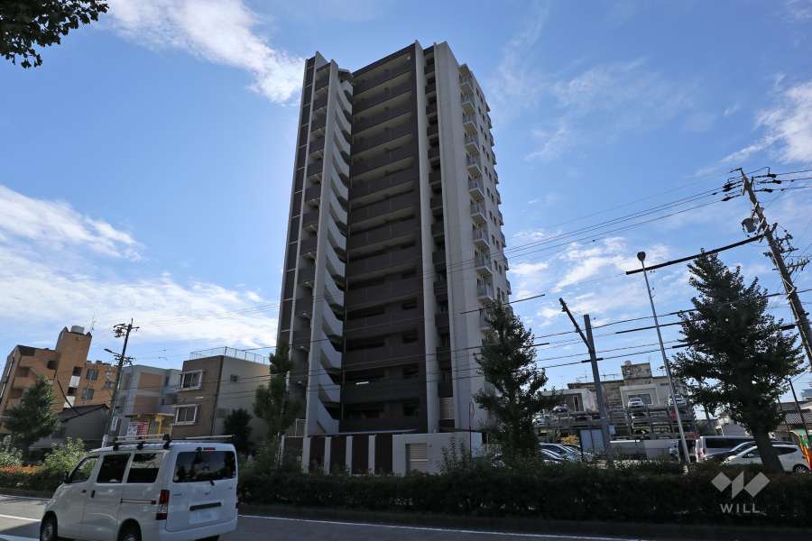 バンベール浄心レジデンスの外観（北西側から）