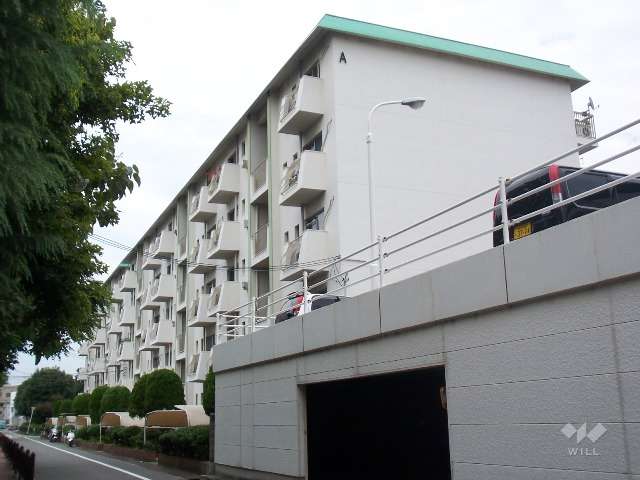 コーポ清A棟の外観（北西から）