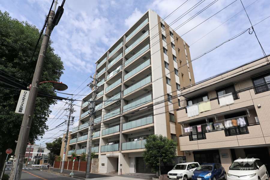 バンベール城西レジデンスの外観（南東側から）