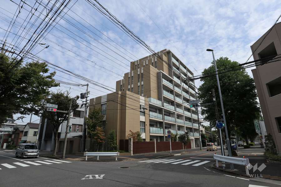 バンベール城西レジデンスの外観（南西側から）