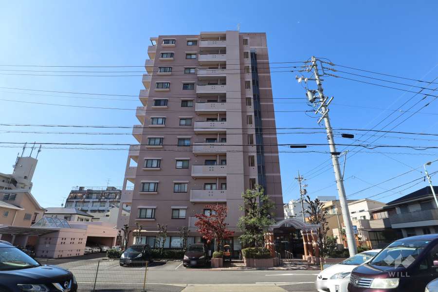 グランドメゾン城西の外観（東側から）