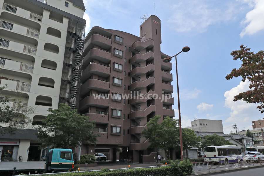 ラビデンス城西の外観（北東側から）