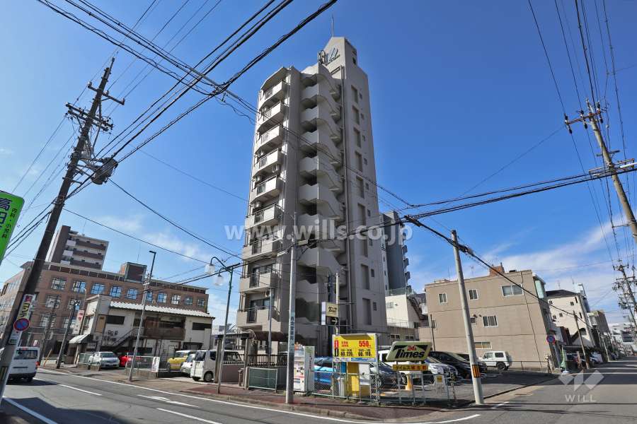 グランレイム城北の外観(北東側から)