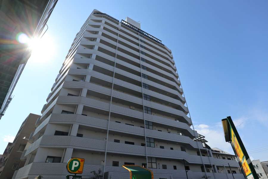 サンパーク浄心の外観（北東側から）
