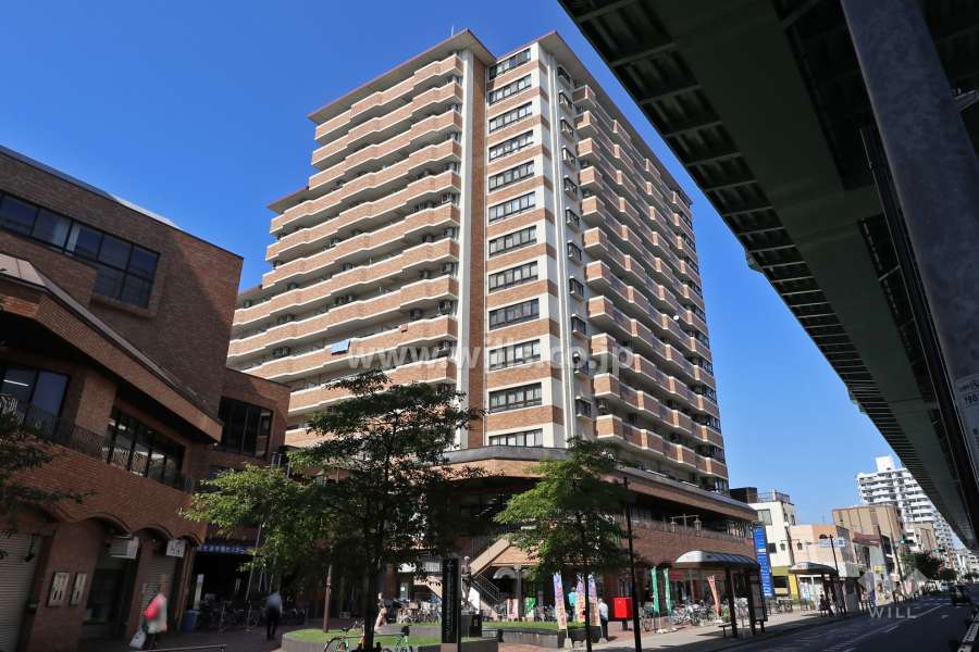 浄心ステーションビルの外観（北館を南東側から）