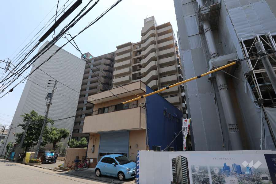 ライオンズマンション浅間町南の外観（北西側から）