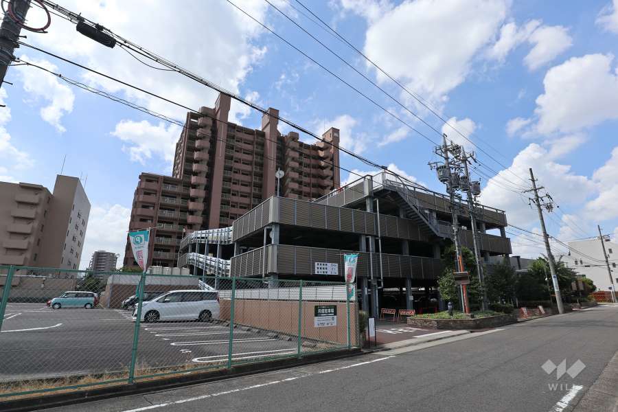 ライオンズガーデン則武の外観（北東側から）