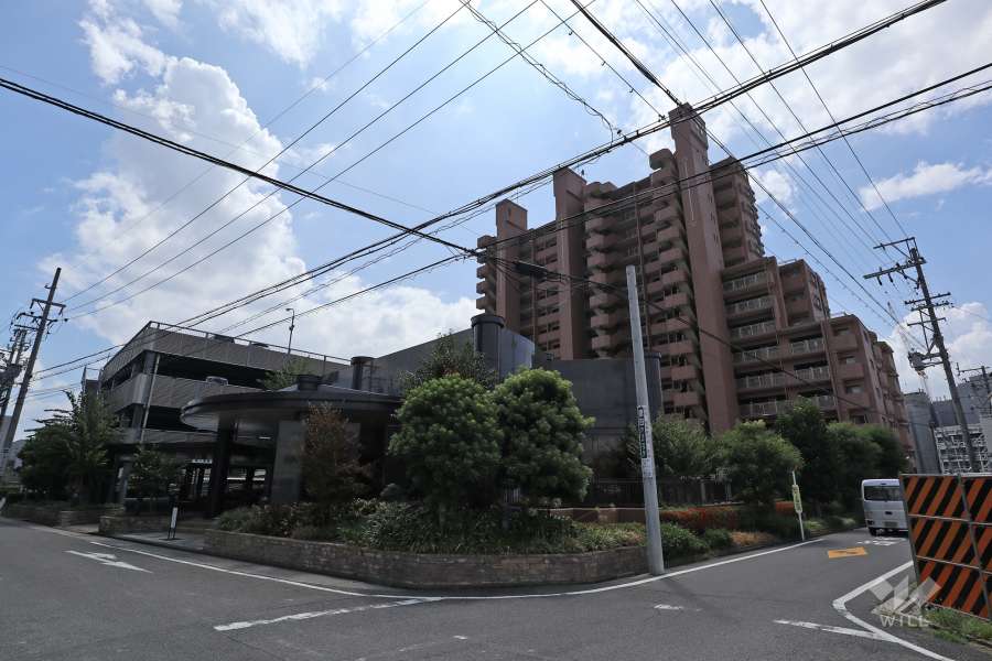 ライオンズガーデン則武の外観（北西側から）