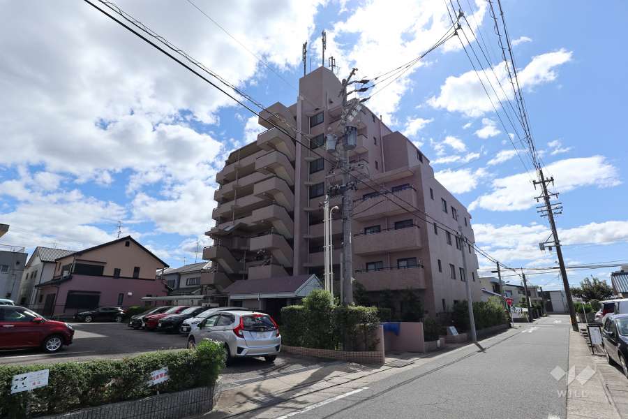 ラビデンス大野木の外観（北西側から）