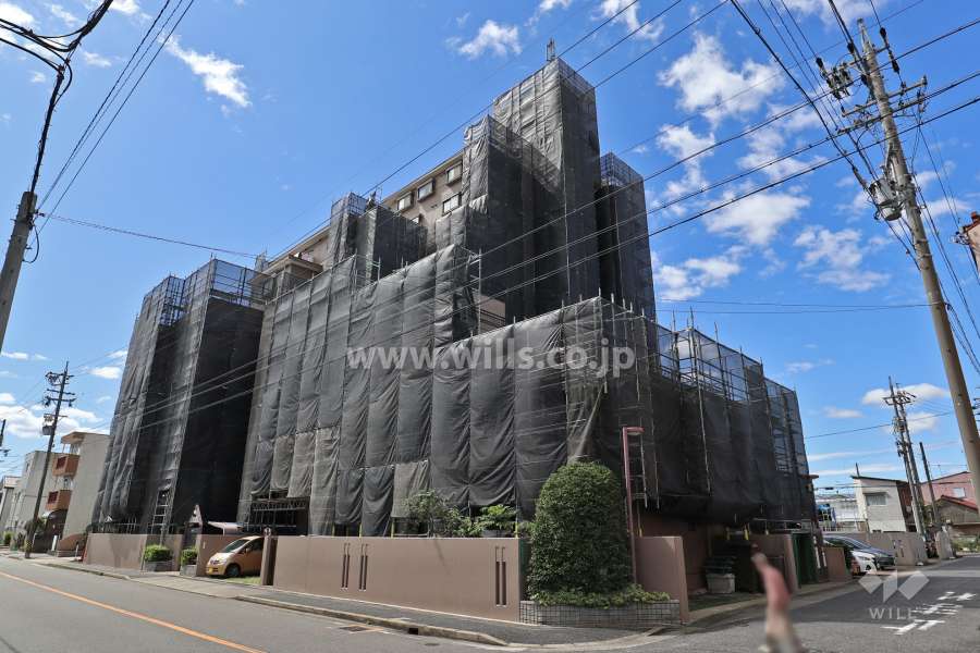 レジオン庄内緑地公園の外観（北東側から）