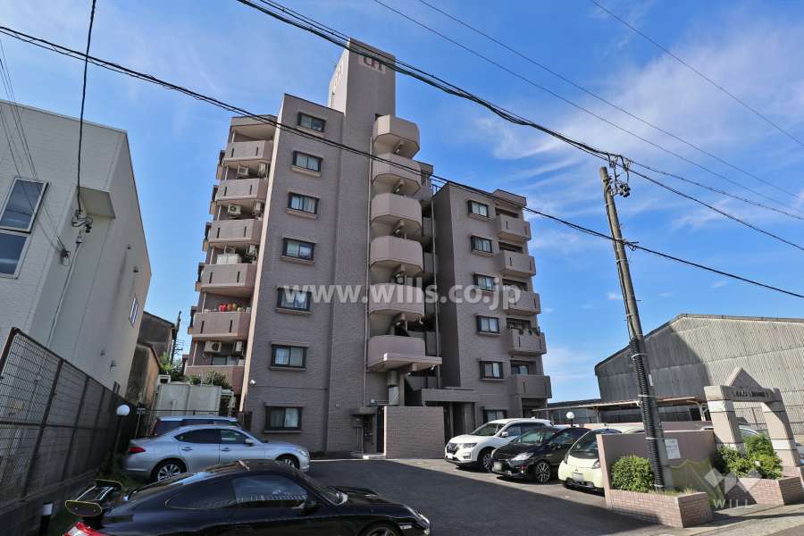 ユーハウス第2中小田井の外観(北東側から)