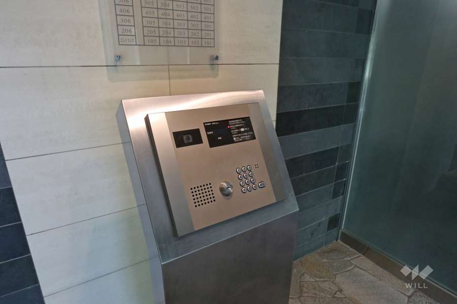 オートロックの操作盤