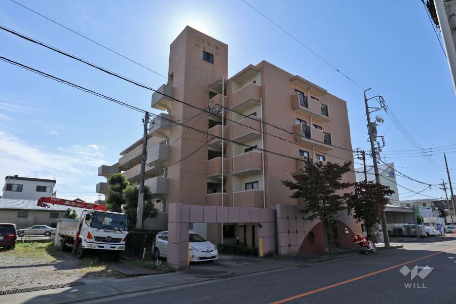 コンセール中小田井の外観（北側から）