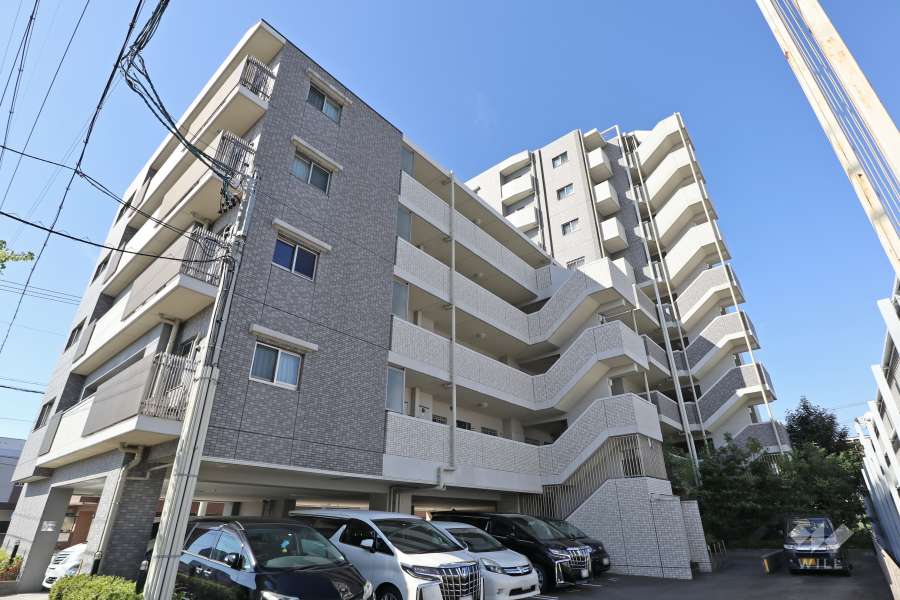 ファミリアーレ上小田井第2の外観（北東側から）