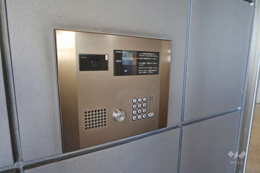 オートロックの操作盤