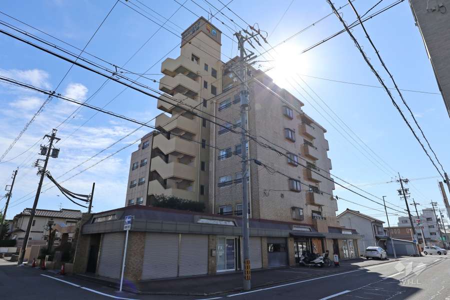 レインボー天塚の外観（北西側から）