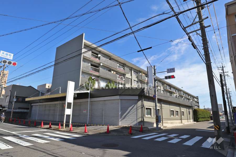 天塚コーポラスの外観(南側から)