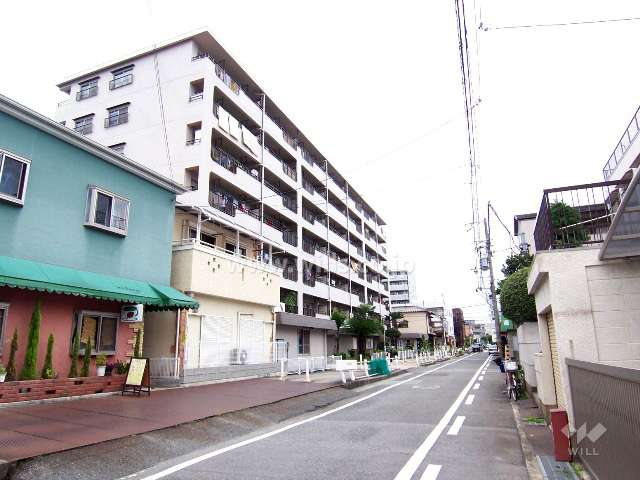 コーポ清Ｃ棟の外観(南西側から）