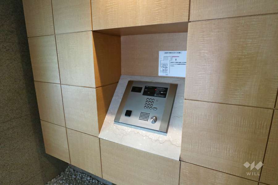 オートロックの操作盤