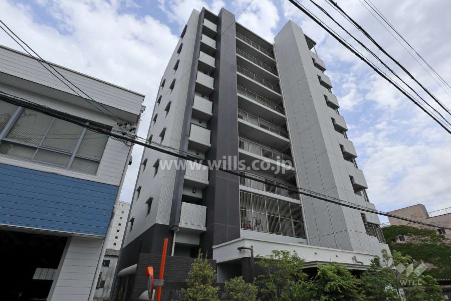 ヴェルディーク那古野オーセンティックの外観（北西側から）