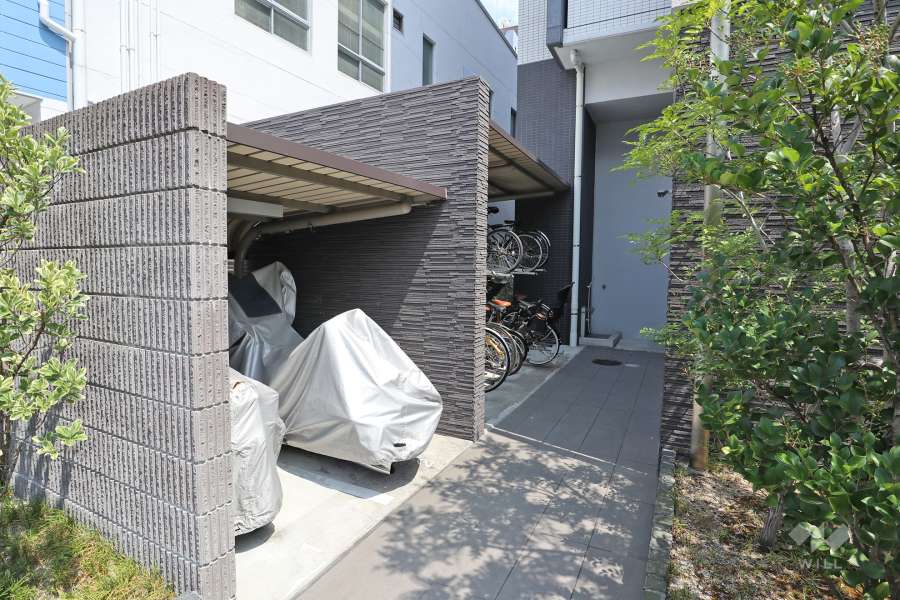 駐輪場、バイク置場