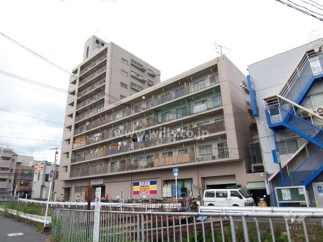 豊津ファミリーの外観(南西から)