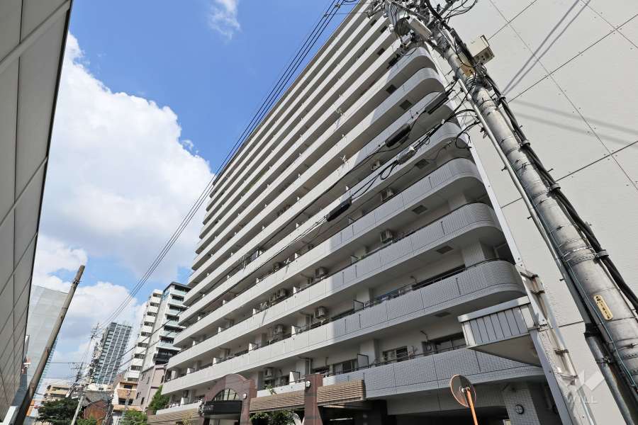 サンパーク名古屋駅前の外観（南東側から）