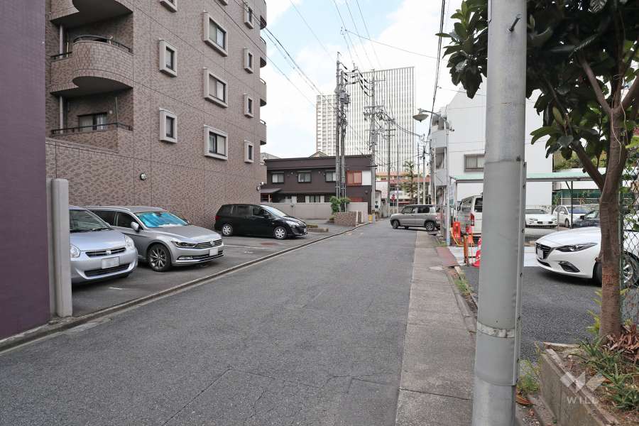 敷地北側の前面道路（志摩町第3号線）