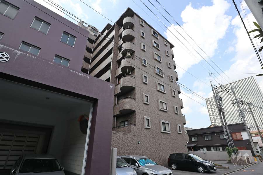 レインボー那古野の外観（北西側から）