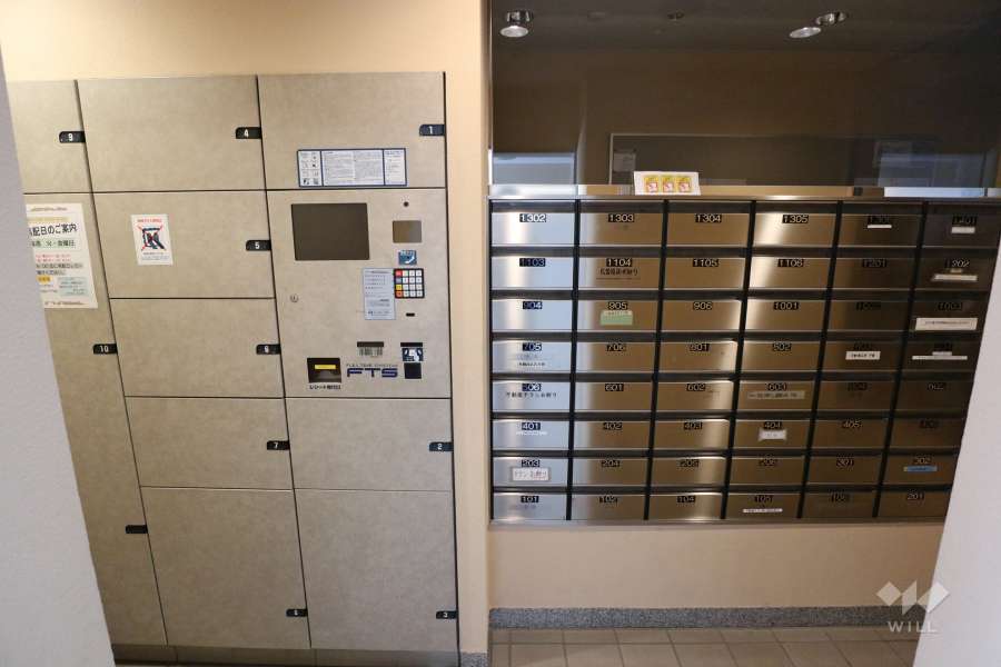 宅配ボックスと共用ポスト