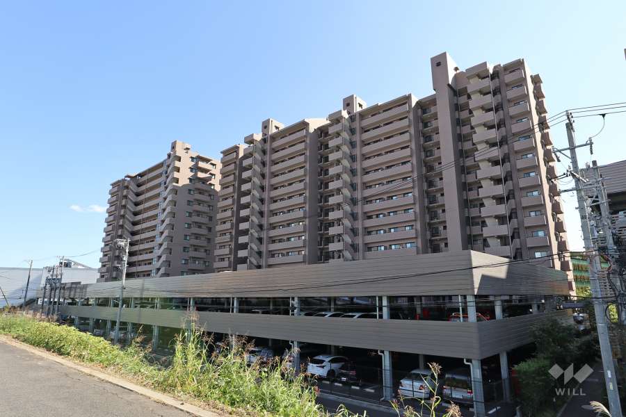 パークシティ上小田井の外観（北西側から）