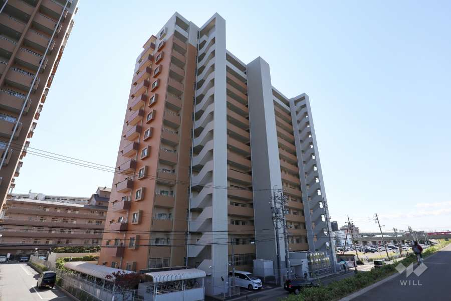 パークホームズ上小田井ガーデンアイルの外観（北東側から）