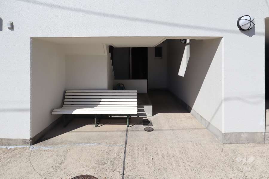 敷地北側入り口