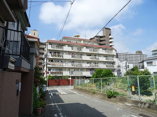 緑地公園第二ダイヤモンドマンションの遠景