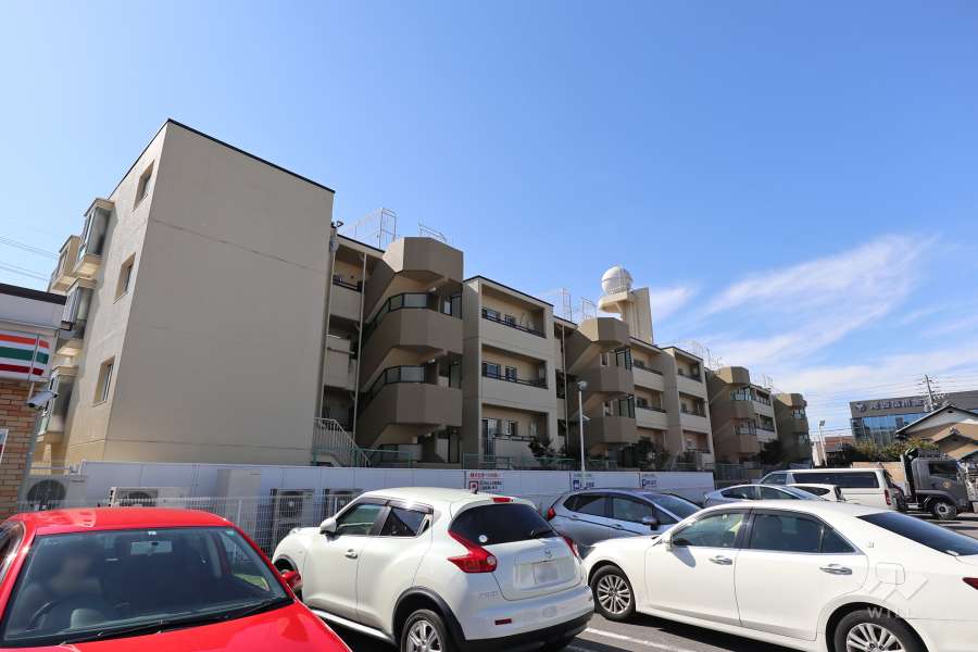 マンション又穂アイリスの外観（北東側から）