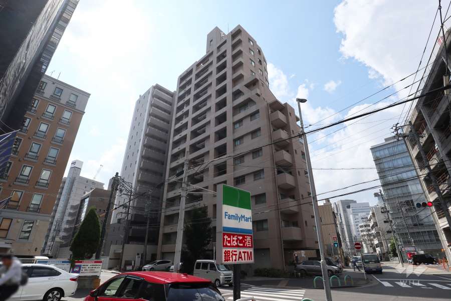 グレイス名駅の外観（北西側から）