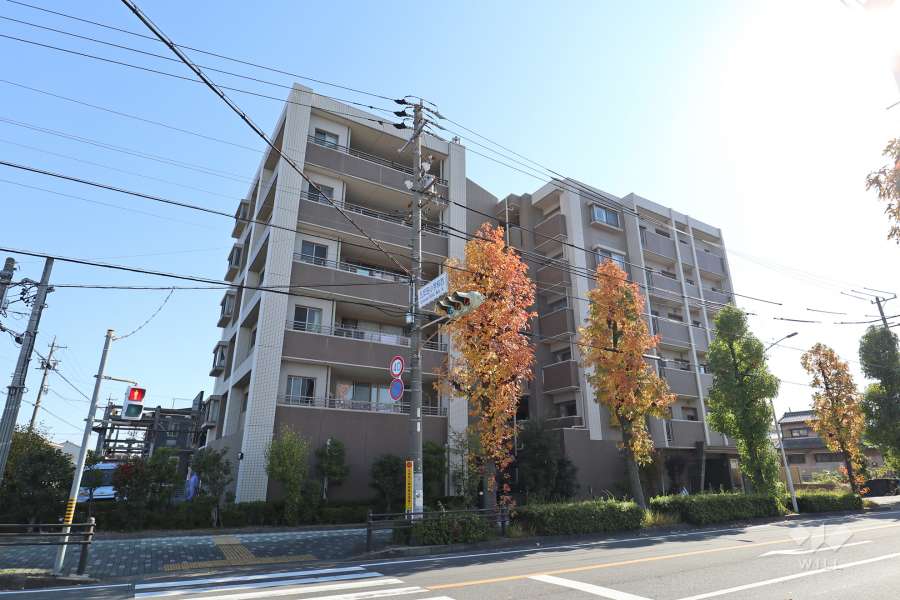 ユニーブル伏屋南の外観（北西側から）