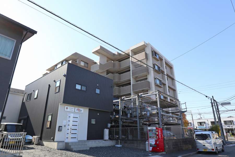 ユニーブル伏屋南の外観（北東側から）