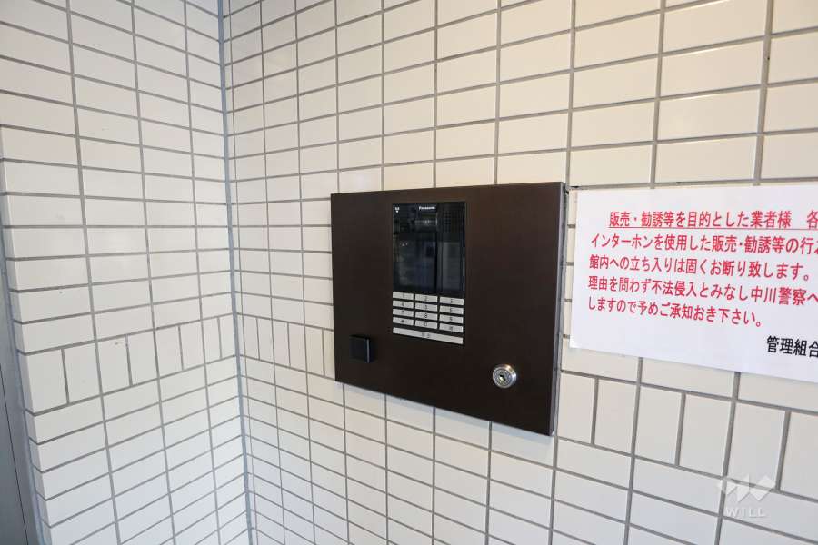 オートロックの操作盤