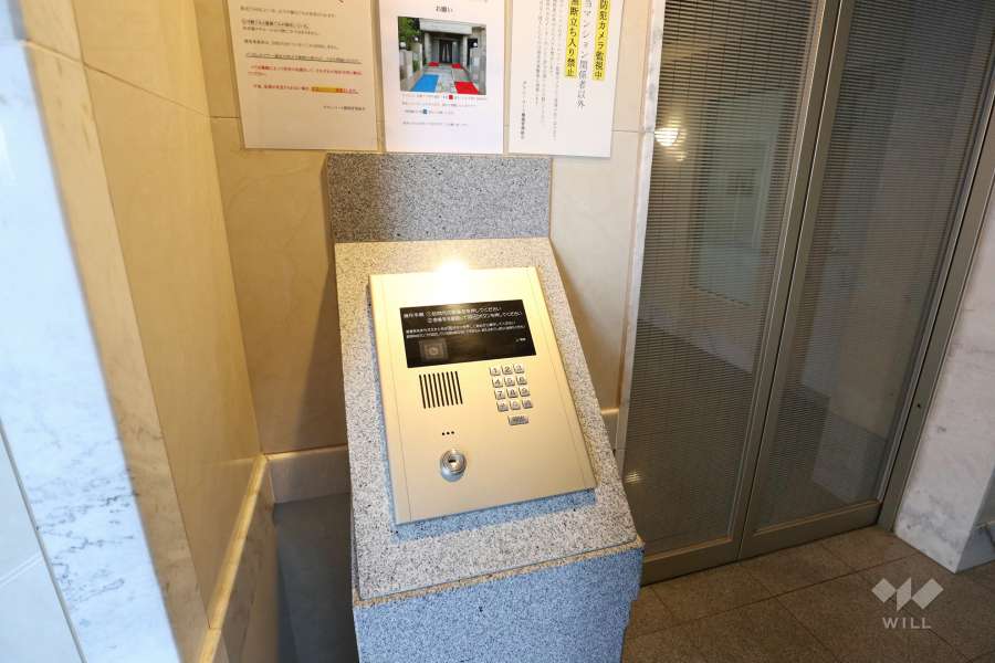 オートロックの操作盤