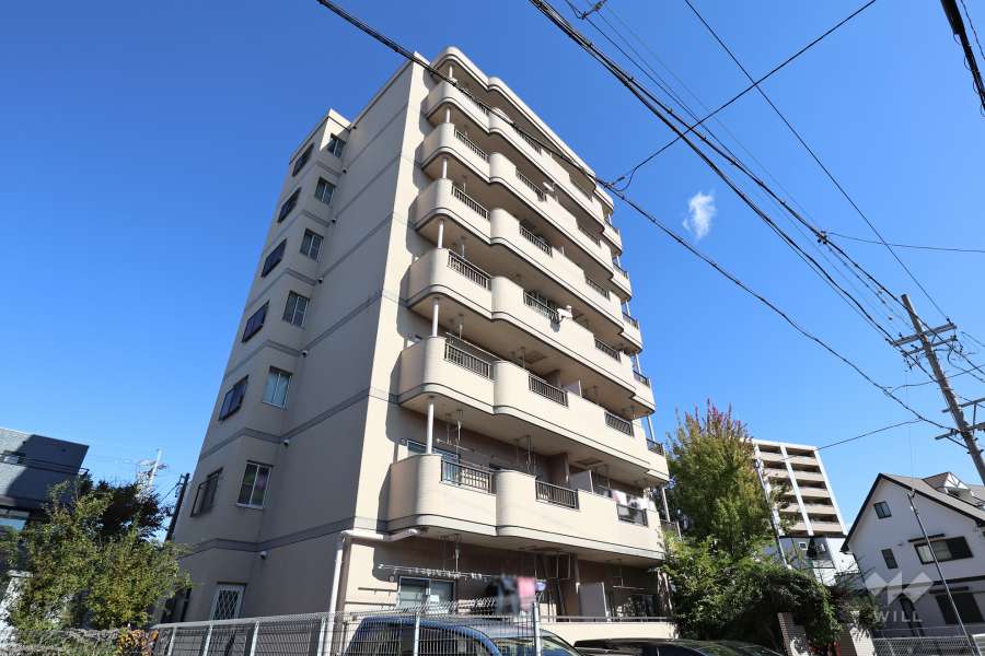 レインボー横堀の外観（南西側から）