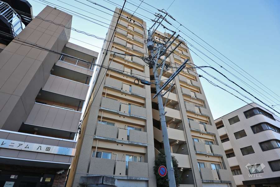 グレイス八田の外観（北側から）