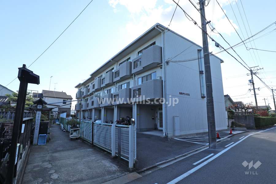 丸米タウンハウスの外観（北西側から）