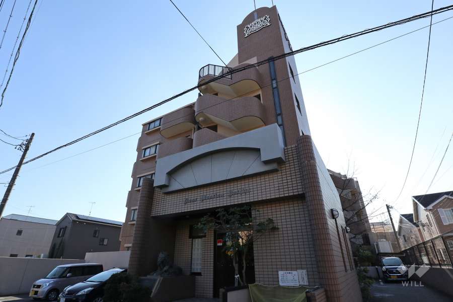 ライオンズマンション吉津の外観（北西側から）